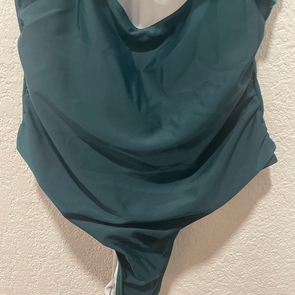 1 Piece Swimsuit Women Tummy Control medium Swimsuit Ruffle - Picture 5 of 5